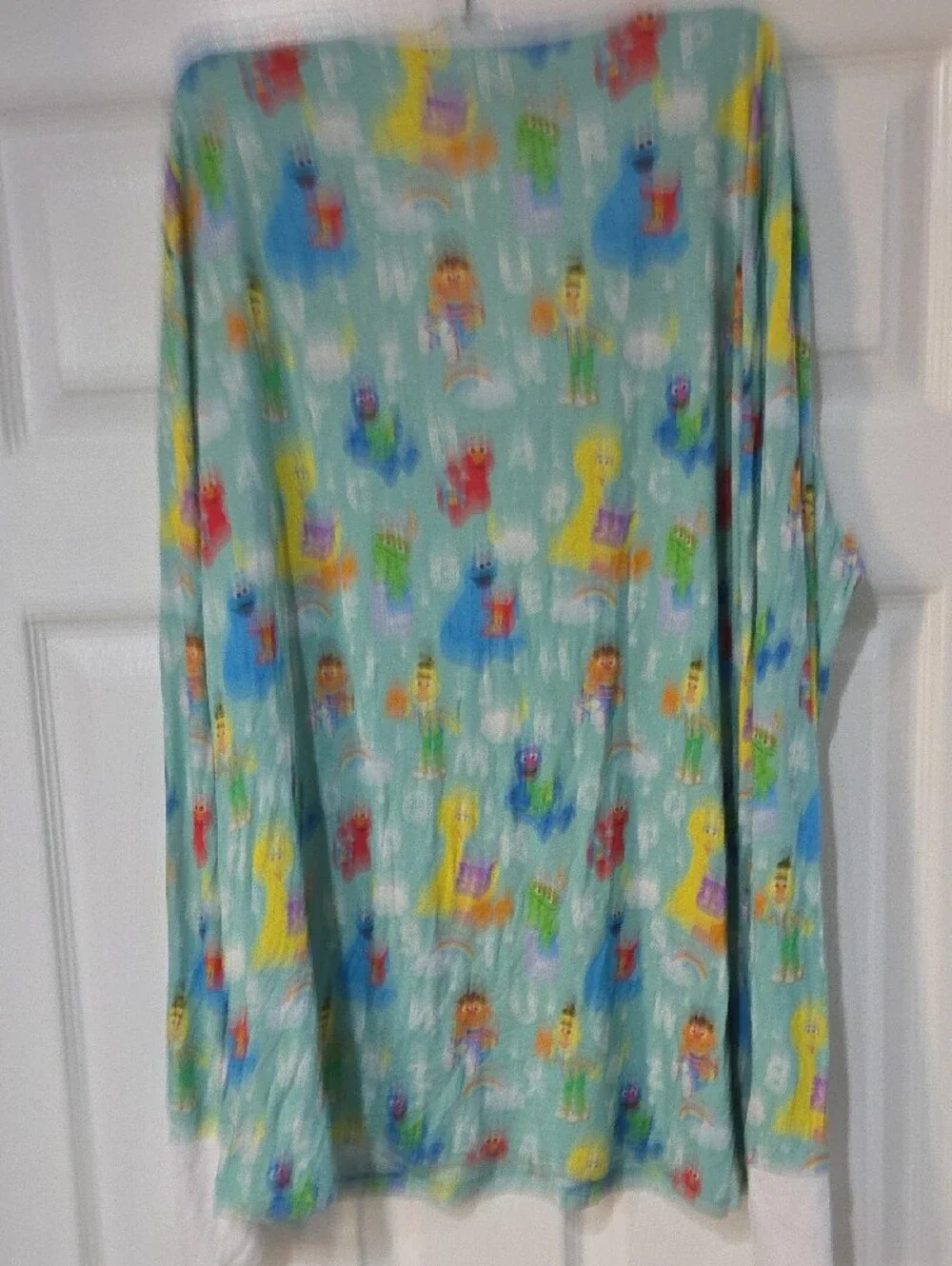 Little Sleepies Mint Green Sesame Street Character Pajama Set